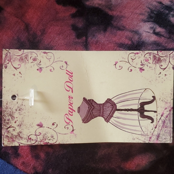 Paper Doll Tye-dye Lace Skirt - Picture 9 of 9